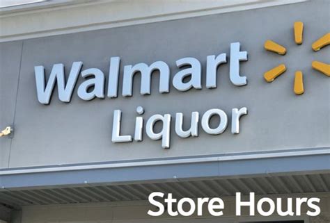 alcohol walmart hours|walmart liquor delivery online.